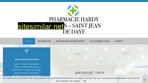 pharmaciehardymartin.fr alternative sites