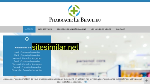 pharmacielebeaulieu.fr alternative sites