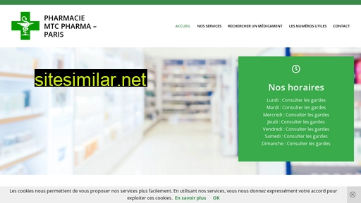 pharmaciemtcpharma.fr alternative sites