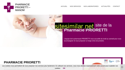 pharmacieprioretti.fr alternative sites