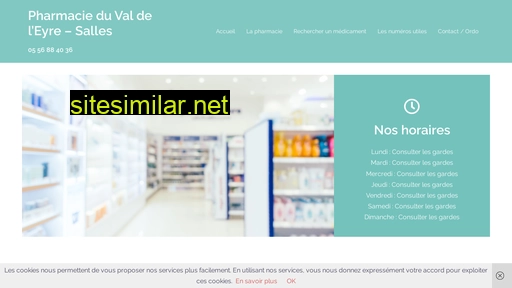 pharmacievaldeleyre.fr alternative sites