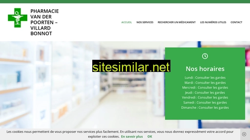pharmacievanderpoorten.fr alternative sites