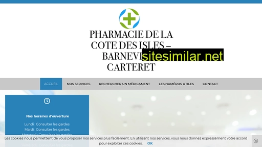pharmadelacotedesisles.fr alternative sites