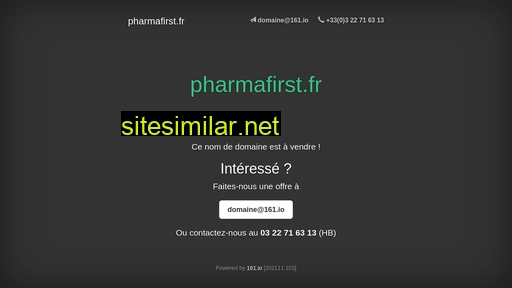 Pharmafirst similar sites