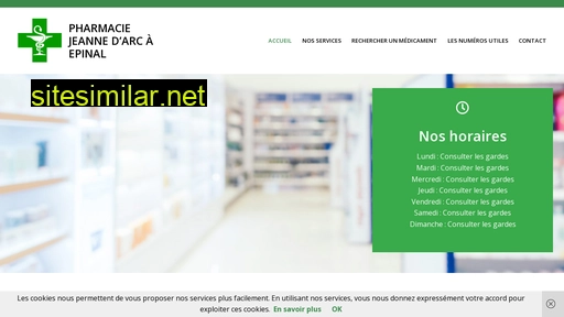 pharmajeannedarc-epinal.fr alternative sites