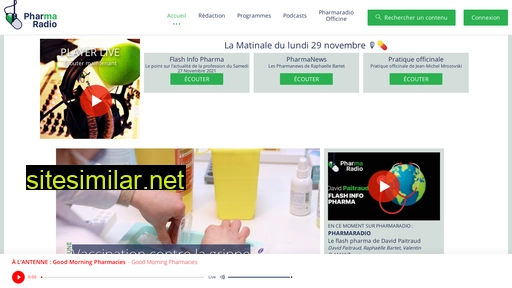 pharmaradio.fr alternative sites