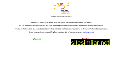 pharmtox.free.fr alternative sites