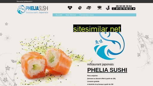 pheliasushi.fr alternative sites
