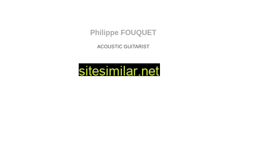 Philippefouquet similar sites