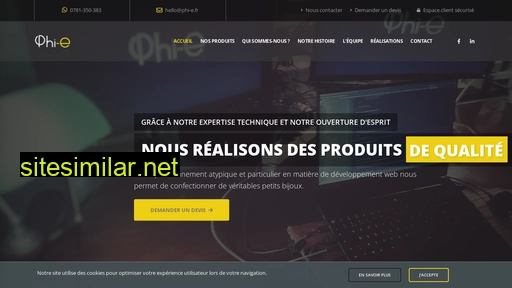phi-e.fr alternative sites