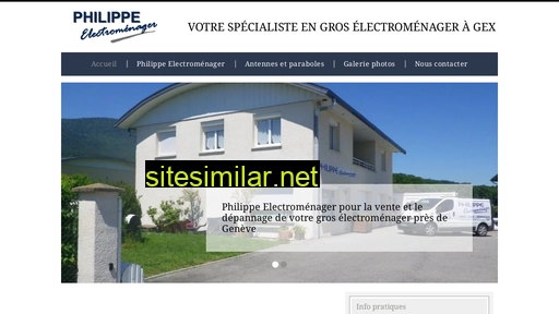 philippe-electromenager-gex.fr alternative sites