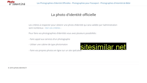 photo-identite.fr alternative sites