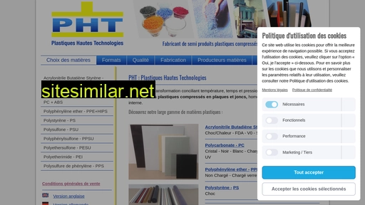 pht-plastique.fr alternative sites