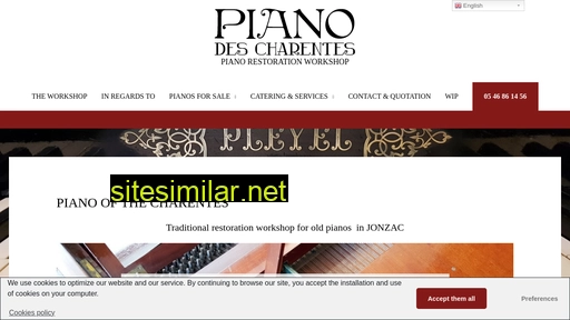 pianodescharentes.fr alternative sites