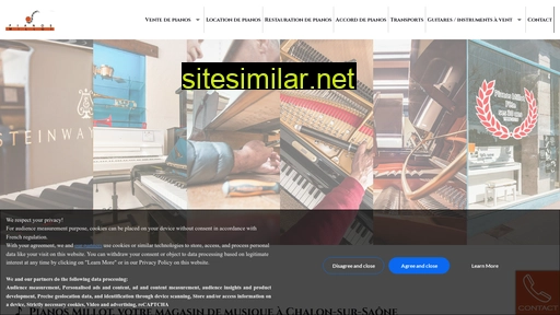 pianos-millot.fr alternative sites