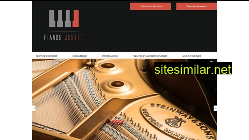 pianosjustet.fr alternative sites