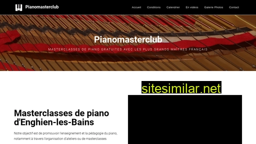 pianomasterclub.fr alternative sites