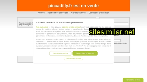 piccadilly.fr alternative sites