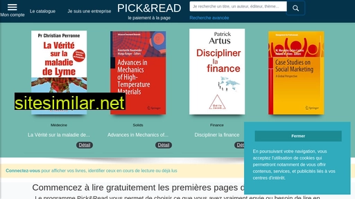 pickandread.fr alternative sites