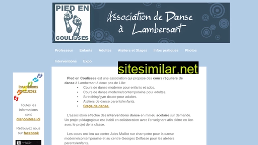 piedencoulisses.fr alternative sites