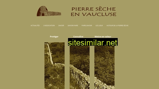 Pierre-seche-en-vaucluse similar sites