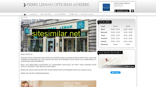 pierrelemanopticiens-auxerre.fr alternative sites