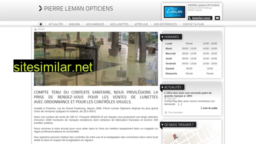 pierrelemanopticiens-chartres.fr alternative sites