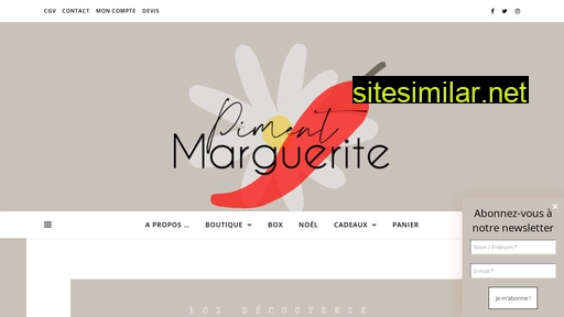 piment-marguerite.fr alternative sites