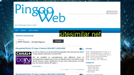 Pingooweb similar sites
