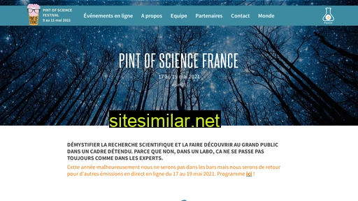pintofscience.fr alternative sites