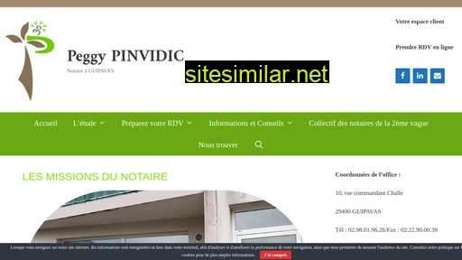 pinvidic-guipavas.notaires.fr alternative sites