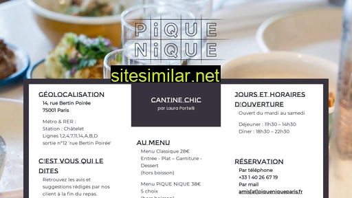 piqueniqueparis.fr alternative sites