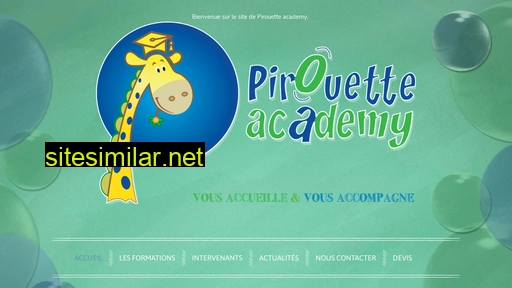 pirouette-academy.fr alternative sites
