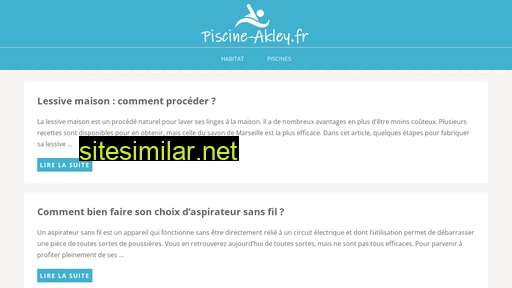 piscine-akley.fr alternative sites
