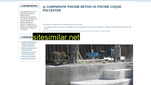 piscine-beton.fr alternative sites