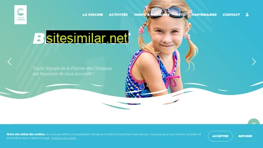 piscinedescloseaux.fr alternative sites