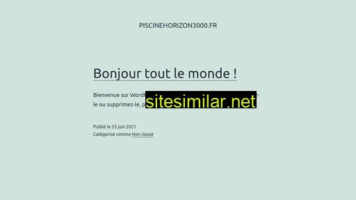 piscinehorizon3000.fr alternative sites