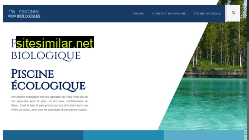 piscines-biologiques.fr alternative sites