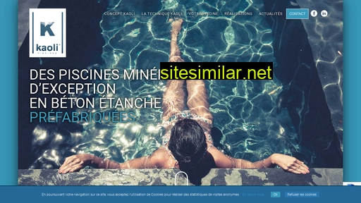 piscines-kaoli.fr alternative sites