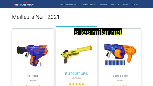 pistolet-nerf.fr alternative sites
