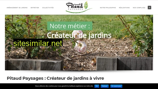 pitaud-paysages.fr alternative sites