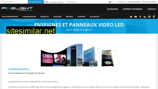 pixelight.fr alternative sites