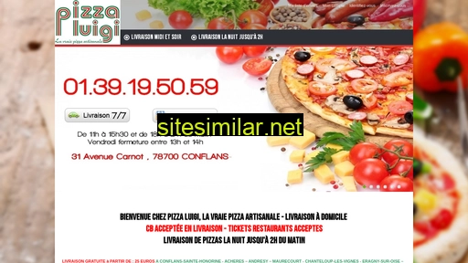 pizzaconflans.fr alternative sites