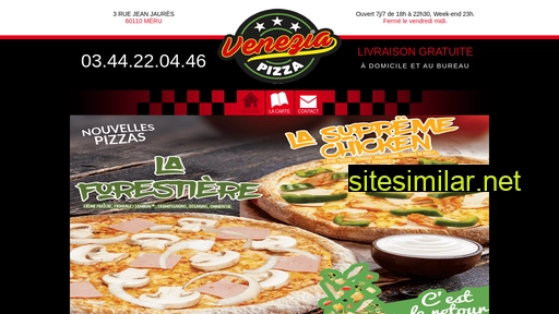 pizzavenezia.fr alternative sites