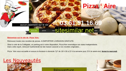 pizzaaire.fr alternative sites