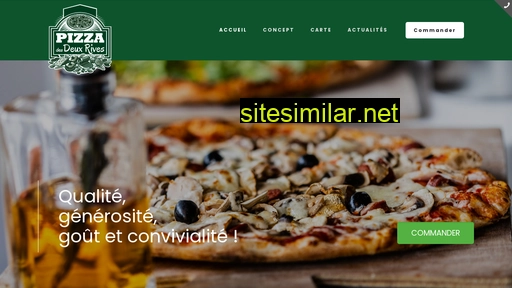 pizzadesdeuxrives.fr alternative sites