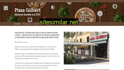 pizzagilbert.fr alternative sites