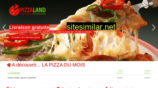pizza-land.fr alternative sites