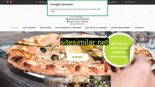 pizzeria-les-gourmands-disent.fr alternative sites