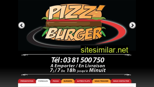 Pizz-burger similar sites